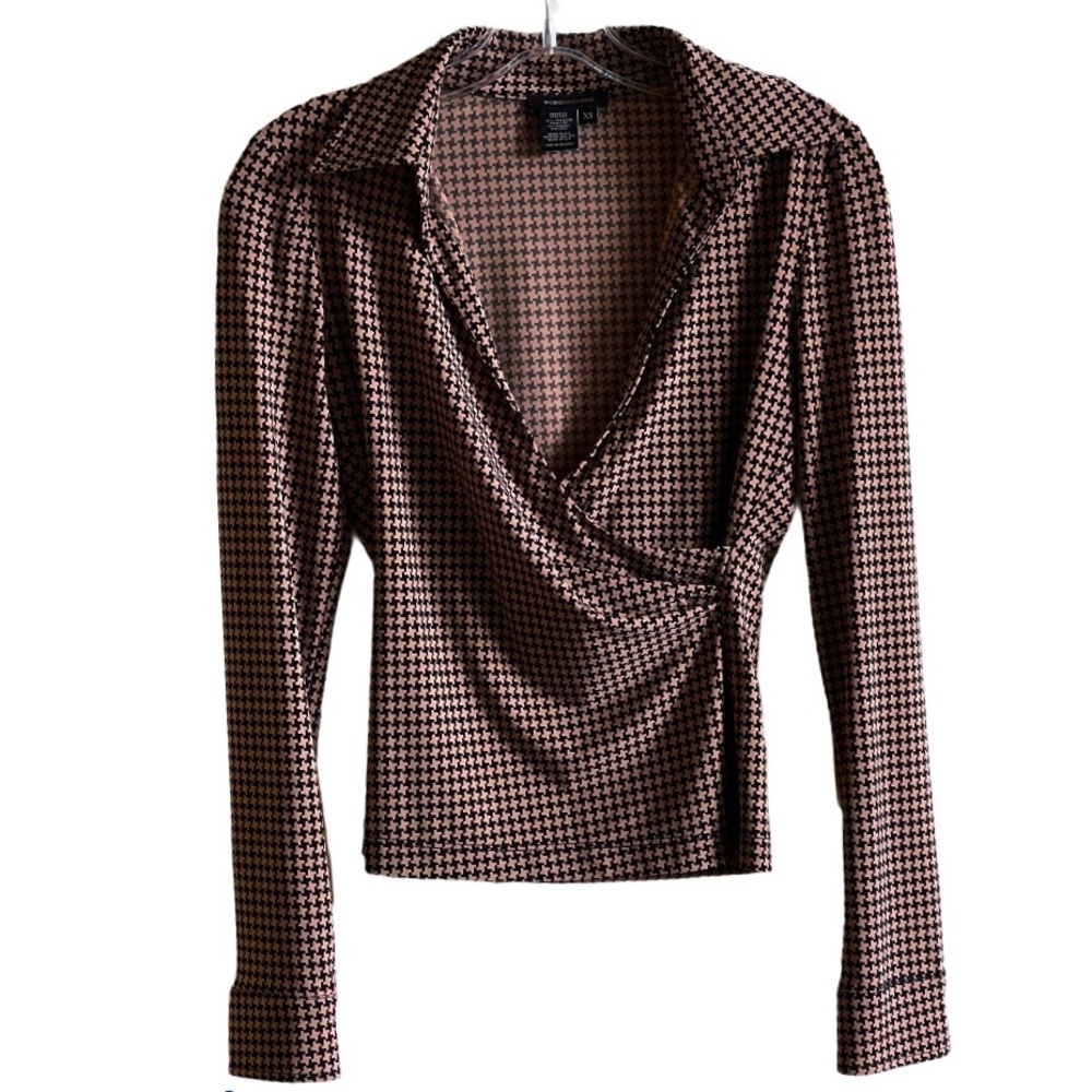 BCBG Maxazria Wrap Top